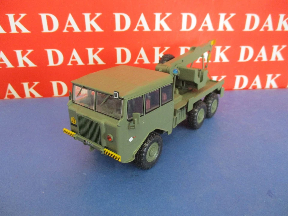 Die cast 1/43 Modellino Camion Truck Berliet TBU CLD Carro Attrezzi Militare - Immagine 3 di 4