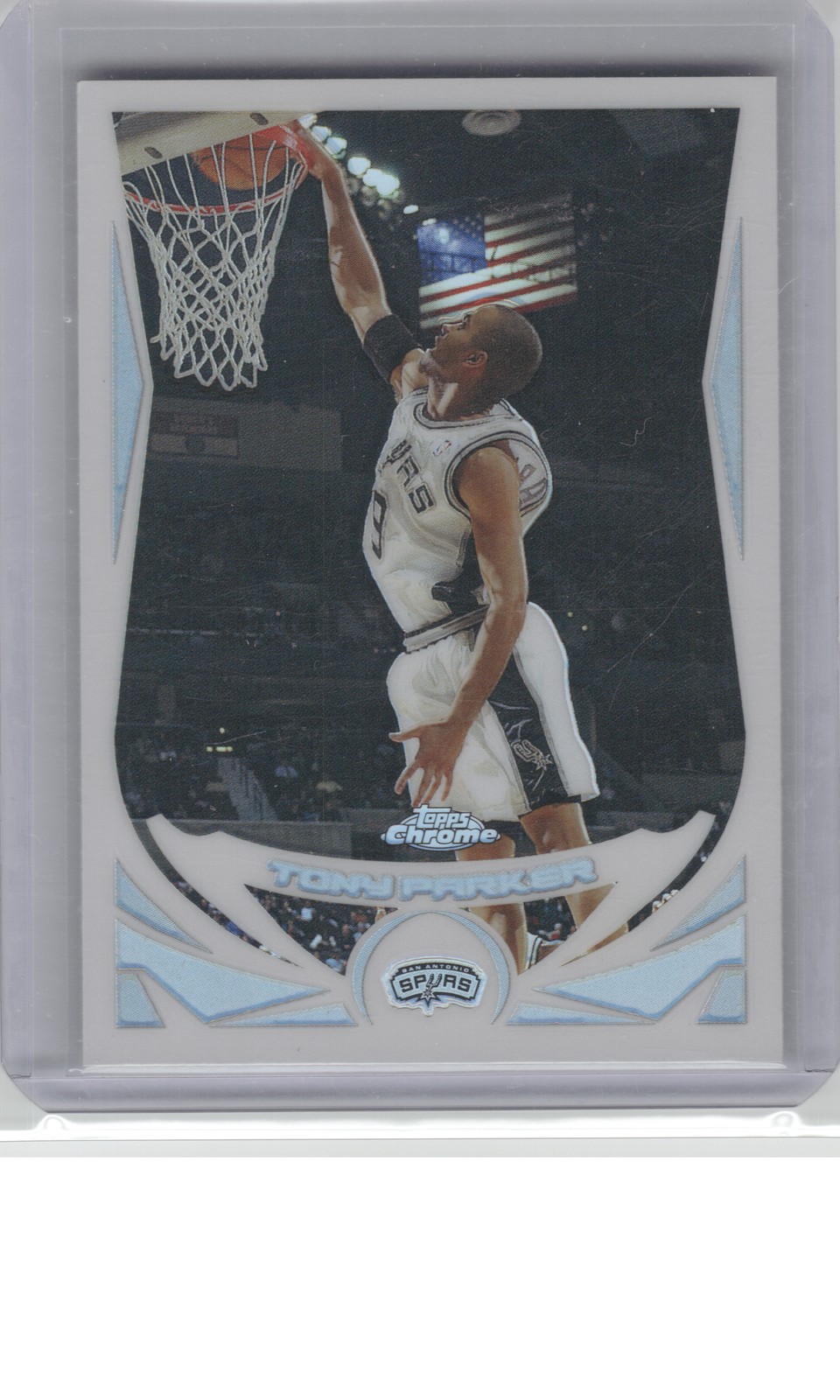 2004-05 Topps Chrome #105 Tony Parker Refractors B1R2C215
