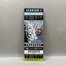 Big Ten Tournament Basketball 2013 Session 1 Ticket Stub