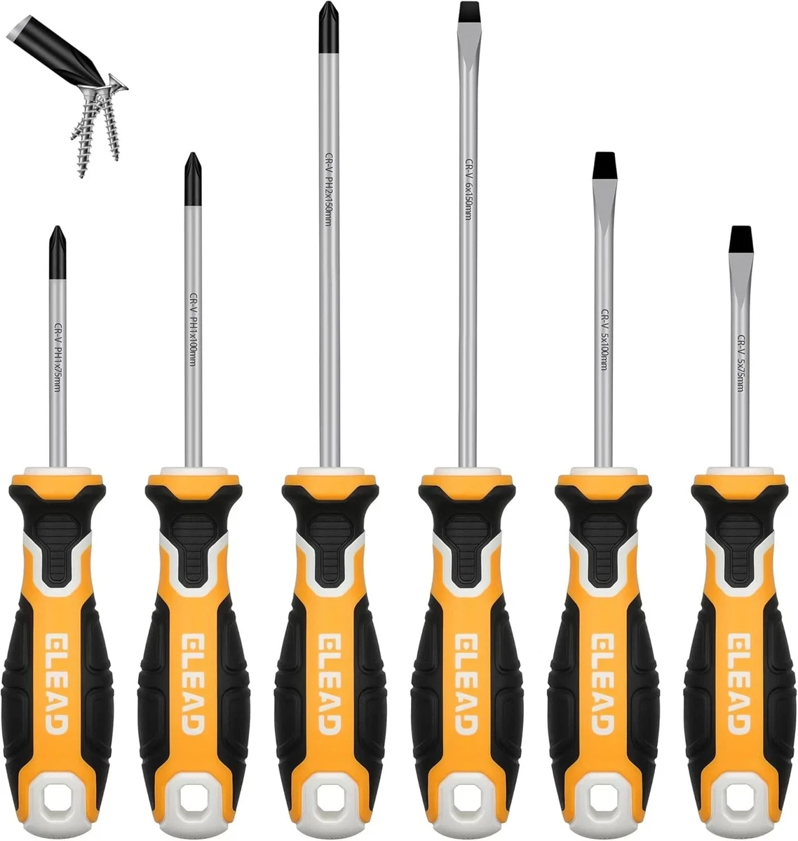 Aexit 9 in 1 Penvormige handgreep Magnetische Torx-sleuf Phillips