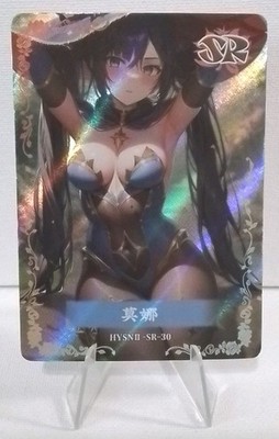 Mona SR - Genshin Impact - Goddess Story Anime Trading Card