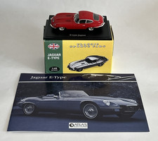 Atlas Classic Sports Cars Jaguar E-Type  1/43, MIB!