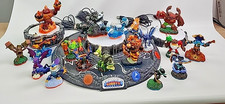 Lot Of 19 Skylanders Figures 3 Portal of Power Stations