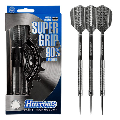 Dartpfeile Harrows Supergrip 90% Steel Darts Steeldart Set Steeltip