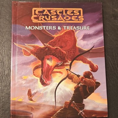 Troll Lord Games Castles & Crusades Monsters & Treasure Hardcover Book TLG 80114