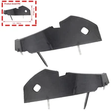 Front Right & Left Retainer Bumper Bracket Support for 08-14 Dodge Challenger