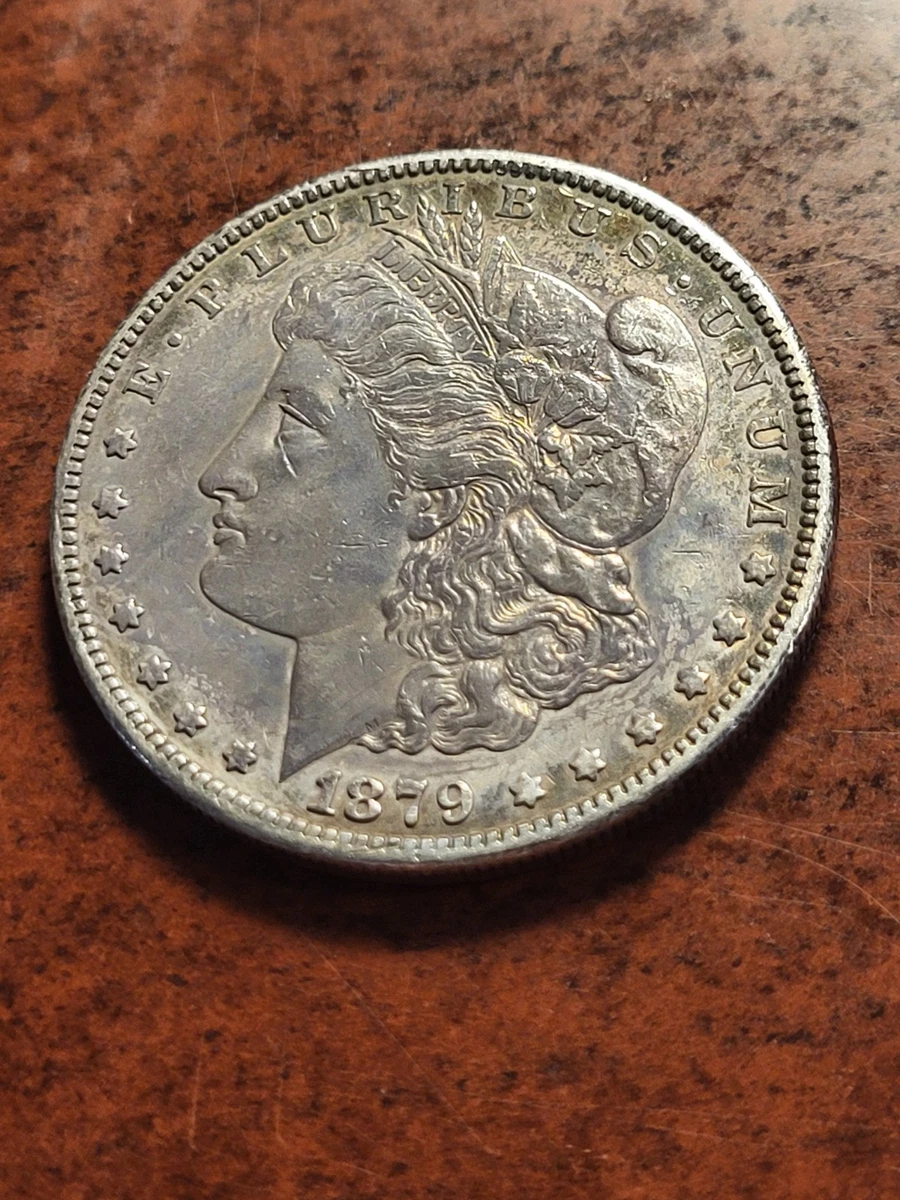 Uncirculated Uncertified 1879 Year Morgan US Dollars (1878-1921