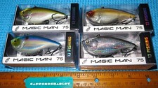 (LOT OF 4) 13 FISHING Magic Man Sinkers 3/4 OZ, 2 15/16 in NEW
