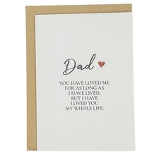Funny Birthday Card for Dad, Humor Birthday Card Gift From Son Daughter for Dad