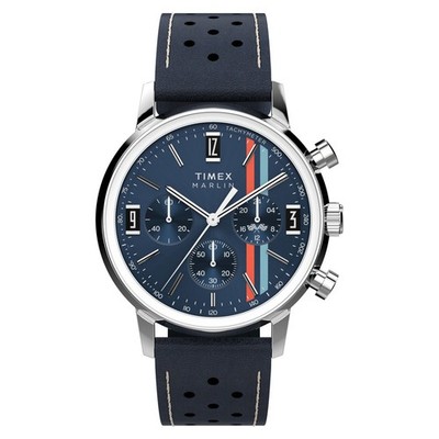 Timex TW2W99000 Marlin  Chronograph 40 mm Lederarmband   Herrenuhr