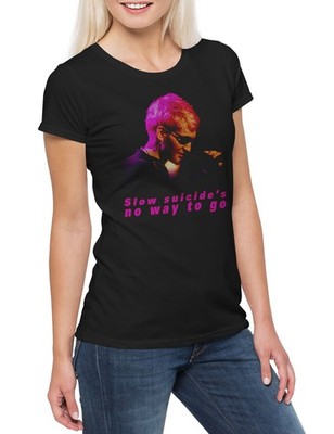 Charles B Damen T-Shirt Literatur Buck Author Novel Barfly Bukowski Poem