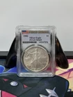 2006 Silver Eagle $1 PCGS MS69 First Strike - Flag Label