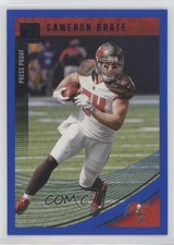 2018 Panini Donruss Press Proof Blue Cameron Brate #269 6k2