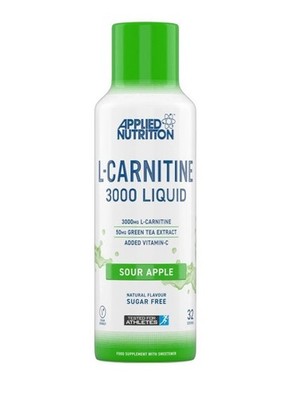 APPLIED NUTRITION, L-CARNITINE Liquid 3000 Grüner Tee 480ml SUPER PREIS