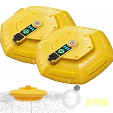 2PCS Floating  Rechargeable Bait Bucket Aerator, Portable Aerator For Fishing