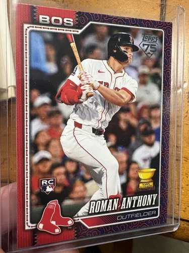2026 Topps Series 1 #189 Roman Anthony Boston Red Sox Rookie RC Team Color