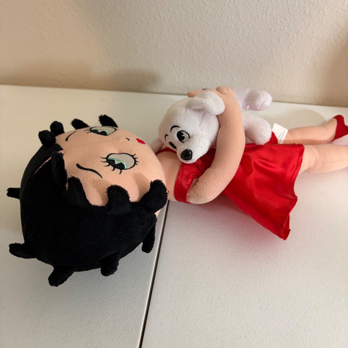 Betty Boop With Dog Plush Stuffed Toy Vintage 2006 King Features