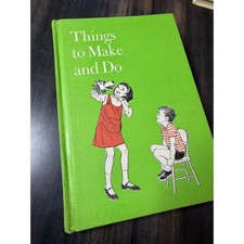Things to Make and Do Children's Craft Activity Book 1969