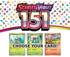 Scarlet & Violet 151 - Choose Your Card