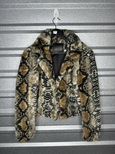 Blank NYC Faux Fur Jacket Size S