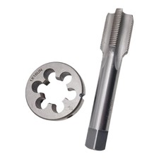 1"-16 Tap and Die Set Right Hand Machine 1 x 16 Thread Round 1x16 RH Straight