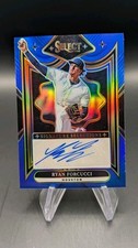 2025 Select Baseball Ryan Forcucci RC Select Signatures Auto Blue Prizm #'d /49