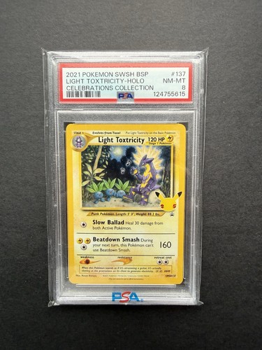 Light Toxtricity graded PSA 8 for sale on eBay