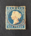1880 - Gambia - Yv#10, used stamp