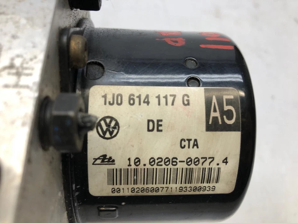 2001 - 09 Volkswagen Beetle Golf Jetta Anti-Lock Brake Pump/Module 1J0614117G - Image 3 of 4