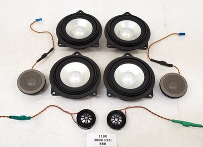 ✓ OEM BMW E88 135 Audio Professional Sound Speakers Logic 7 L7