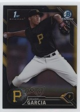 2016 Bowman Chrome Prospects Black & Gold Refractor Yeudy Garcia #BCP156 0s5s