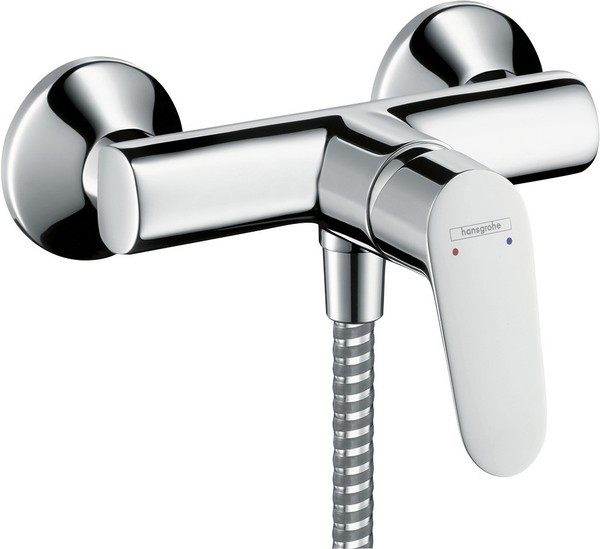 Hansgrohe Focus Brausemischer, Aufputz, 1 Verbraucher, Chrom, 31960000-image