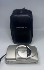 Olympus Infinity Stylus Zoom 140 35mm Film Camera Tested Working New Battery
