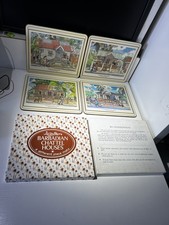 Vintage Pimpernell Barbados Chattel Houses place mats by Jill Walker Artwork Art