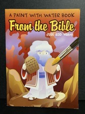 A Paint With Water Book From The Bible. Just Add Water.