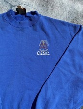 Vintage CGSC Command And General Staff College Crewneck Sweatshirt Made In USA