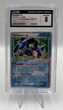 2006 Pokemon TCG Crystal Guardians SWAMPERT EX Holo Rare #98/100 CGC 8 NM! on eBay