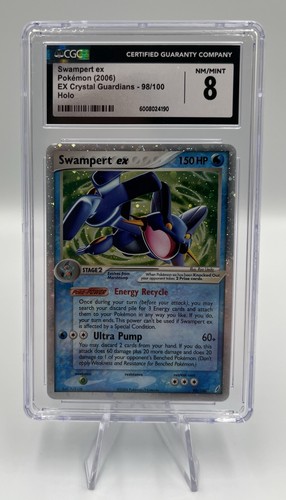 Swampert ex graded CGC 8 for sale on eBay