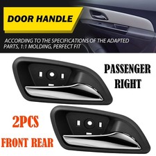 2X Door Handle For 2011-15 Chevrolet Cruze Front Rear Right Inner Black Housing