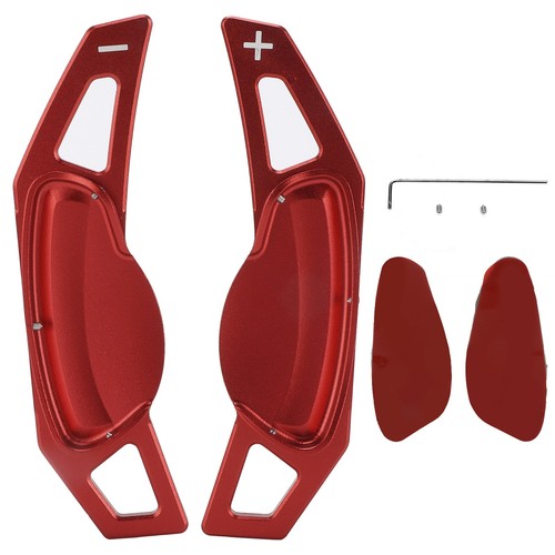 New 2pcs Steering Wheel Shifter Paddle Extension Aluminum Alloy Replacement For - Picture 2 of 22