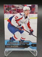 Zach Sanford Young Guns Rookie RC Series 1 - NHL Washington Capitals