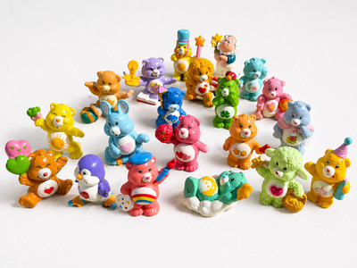 1983 Vintage Care Bears & Cousins Figuren - Pick Your Character - Kenner PVC