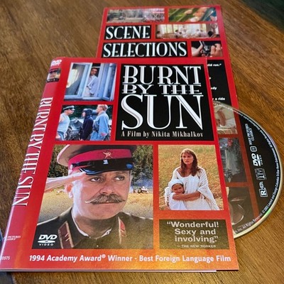 Burnt By The Sun DVD 2003 Nikita Mikhalkov Russian Cinema Academy Award NO CASE