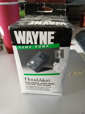 Wayne Electronic no float Sump Pump Control Switch & Alarm AU5ES Flood Alert