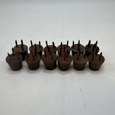 Lot 12 Crampons cuir à Pointer chaussure  Football Rugby Vintage 1940/50 Soccer