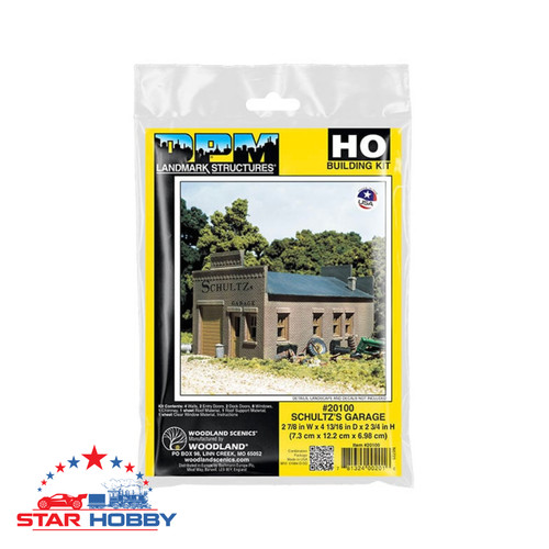 Woodland Scenics 20100 Schultz's Garage - Kit escala HO DPM Landmark NUEVO | Zustand: New
