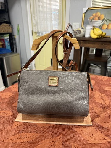 Dooney and Bourke Pebble Grain Crossbody Gray - Picture 2 of 24