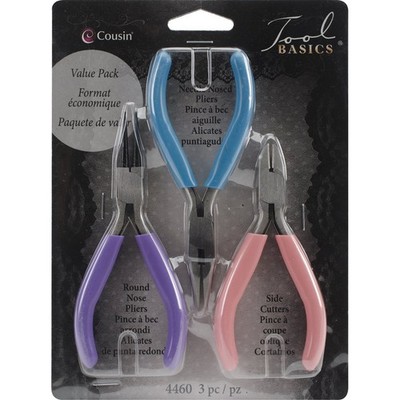 Cousin 4460 Craft & Jewelry Making Tool Kit, 3-Piece Onе Paсk