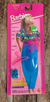 Barbie Great Weekend Fashions Accessory Clothing Pant Set, Shoes