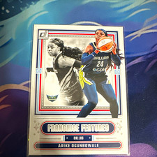 Panini 2025 WNBA Donruss Arike Ogunbowale Dallas Wings #3 Press Proof Insert